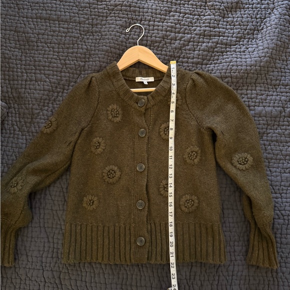 Madewell Green Knit Cardigan - Picture 6 of 8